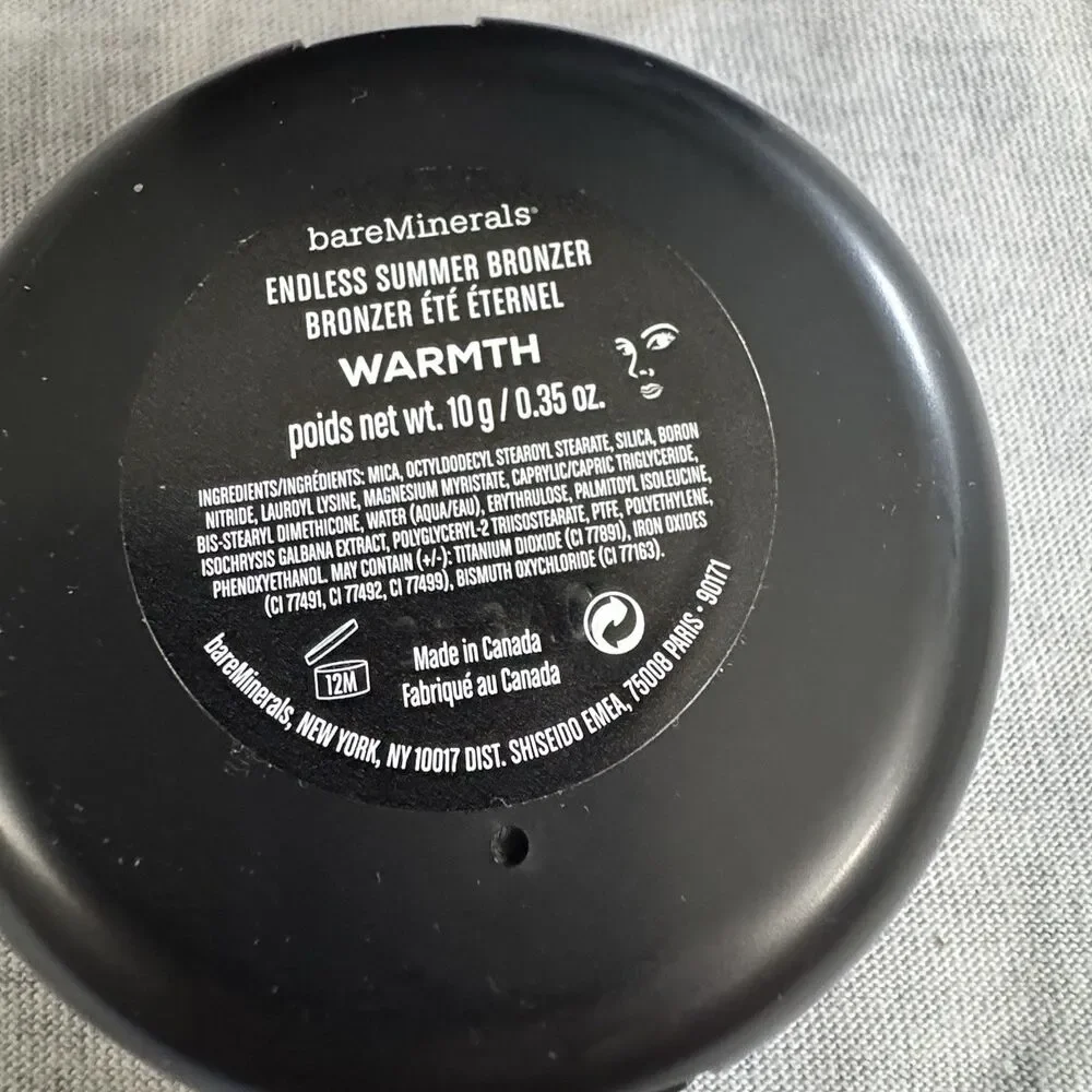 bareMinerals Endless Summer Pressed Matte Powder Bronzer - Warmth - NIB